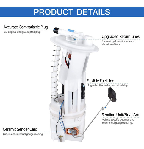 Bomba De Gasolina Nissan Pathfinder 2005 2006 07 08 09 10 11 Foto 2