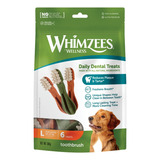 Whimzees Bolsa De Cepillos Para Perr0s Tamaño L 6 Treats