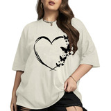 Camiseta Oversized Unisex Streetwear Blogueira Moda Gringa
