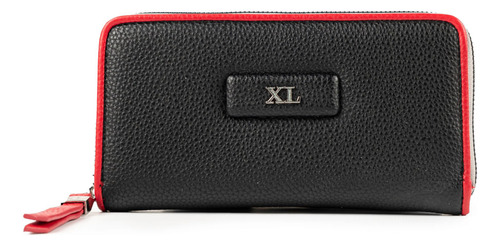 Billetera Xl Extra Large Billie Negro