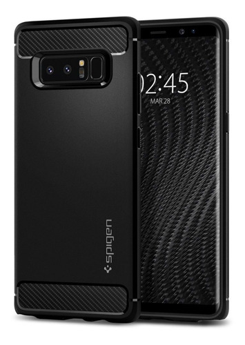 Funda Spigen Samsung Note 8 [matte Black] Rugged Armor