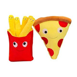 Rodiisky Kit De Peluche De Pizza Y Papas Fritas De 12 Pulgad