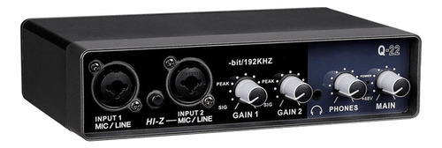 Usb 2,0 Audio Stereo 24-bit/192khz Adaptador De Surround, 1