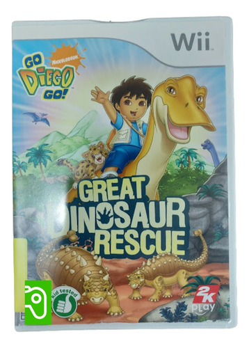 Go Diego Go Safari Rescue Juego Original Nintendo Wii