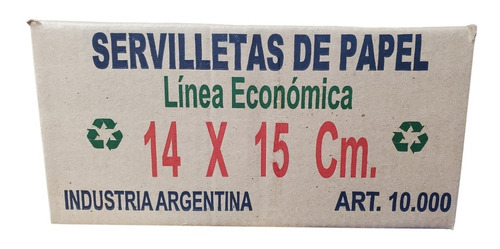 Servilletas Bar Para Servilleteros Codigo 10000