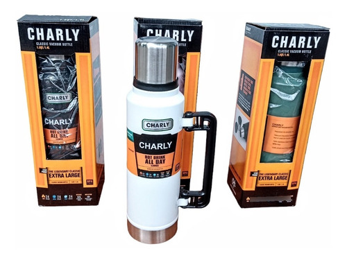 Termo Acero Inoxidable Doble Pared 1.4l Charly