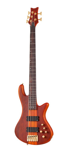 Bajo Electrico Schecter Stiletto Studio 5 Cuerdas Con Emg-40