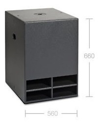 Bandpass 1 X 18  Bass Enclosure Turbosound