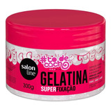 Gelatina Capilar Super Fixação Todecachos 300g Salon Line
