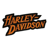 Aplique Bordado Texto Harley Davidson, Logo Harley Davidson