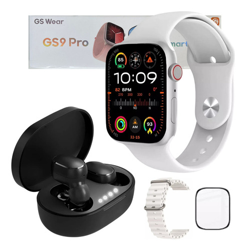 Smartwatch Inteligente Gs9 Pro Serie 9 45 Mm +fone Bluetooth