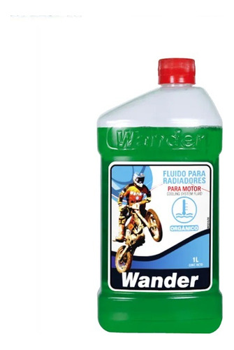 Liquido Refrigerante Wander 1litro.verde. M_clasicas