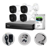 Kit Seguridad Dahua Cctv Dvr 4ch Fullhd + 4 Camara 4mp + 1tb