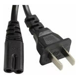Cable De Poder Tipo 8 - 1.5 M Para Grabadora Impresoras,tv
