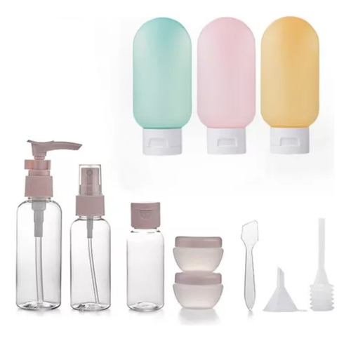 Kit De Botellas Para Viajes X8