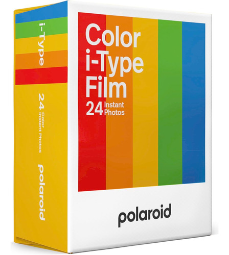 Papel De Fotos Polaroid I-type Originals Color, Pack 24 Film