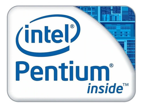 Logo Sticker Intel Pentium Original Autoadhesivo Gabinete Pc