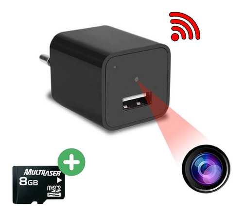 Mini Camera Espiao Espionagem No Brasil Produtos Wifi 8gb