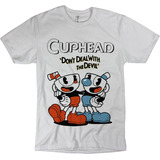 Cuphead  Remeras Blancas 