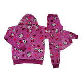 Pijama Soft Fleece Panda Antialérgico Quentinho 