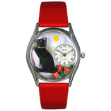 Whimsical Gifts Reloj Basking Cat 3d Para Mujer, Acabado Pl.