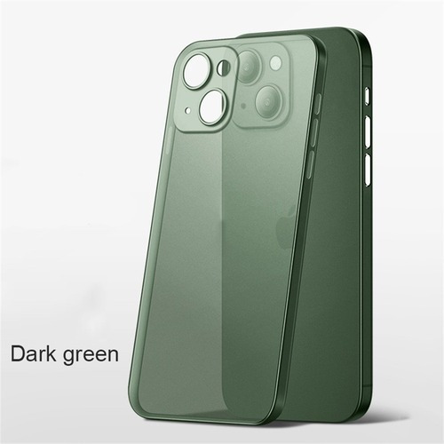 Funda Para iPhone Ultra Fina Mate Delgada Transparente Su