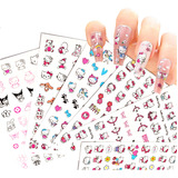 Stickers Adhesivos De Hello Kitty X10u Original Strasslashes