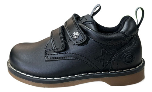 Zapato Escolar Niña Bubblegummers Baby Star 221-6001 Negro