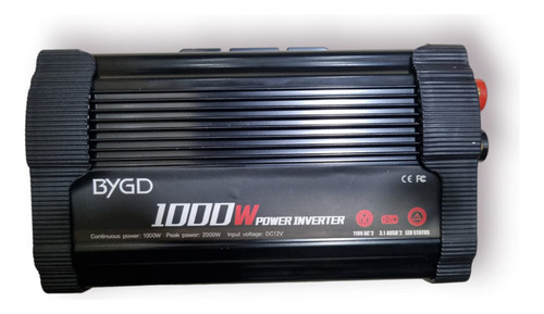 Corriente Inversor De 1000w Dc 12v A Ac 110v 