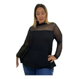 Blusa Super Sexy Y Sensual, Talles Grandes Y Especiales