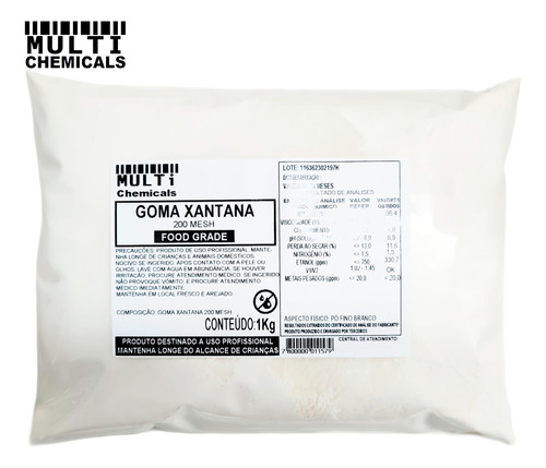 Goma Xantana - 1kg