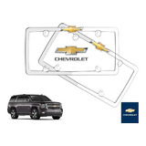 Par Porta Placas Chevrolet Tahoe 2018 Original