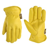 Guantes Trabajo Invierno Piel Ciervo, Thinsulate 100g, Xl (w