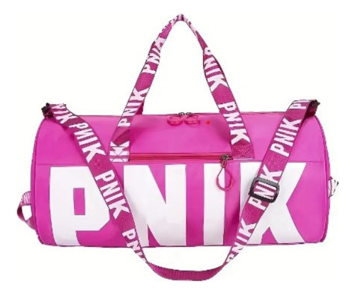 Mala Bolsa Feminina Pink Academia Fitness Transversal Linda 