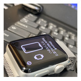 Apple Watch Series S1 38mm Vitrine Garantia Prata Silver Gps