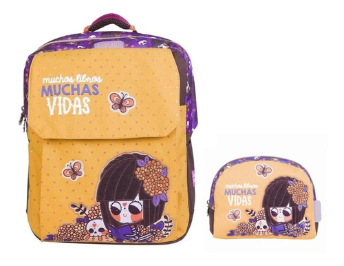 Mochila Niña Chenson Fulanitos Primaria Original