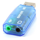 Adaptador Usb 2.0 Tarjeta De Sonido 5.1 Canales Audio 3d Pc