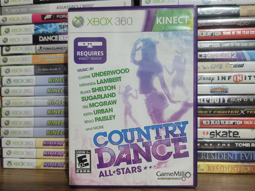 Jogo Para Kinect Country Dance All Stars Xbox 360 Original 