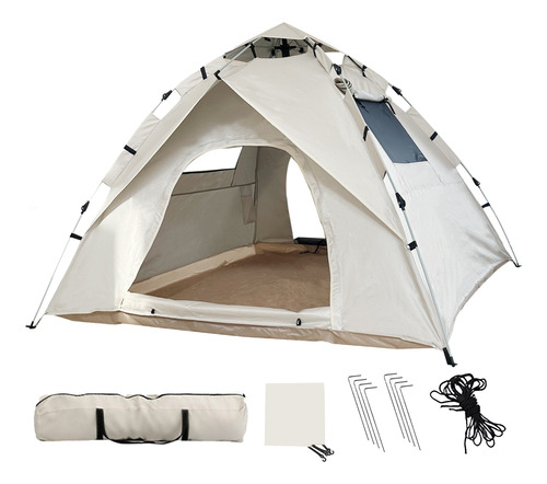 Tienda De Campaña Impermeable, Casa De Camping Para 4-5 Pers