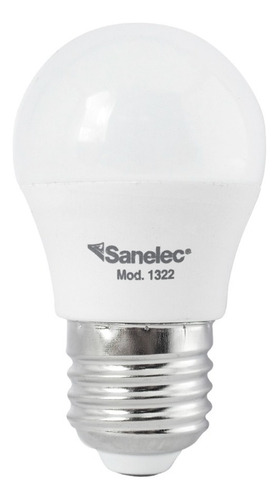 Foco Led Sanelec 3w Luz Cálida Omnidireccional