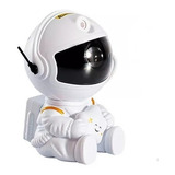 Mini Astronauta Sentado Proyector Galaxia Lampara Luz 