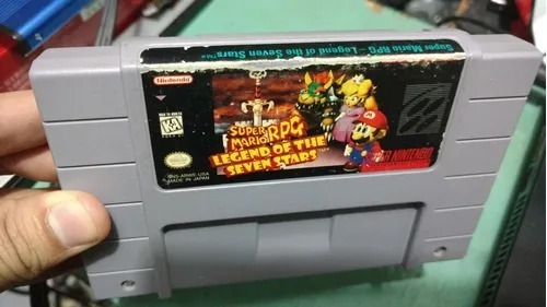 Snes Super Nintendo Mario Rpg Legend Of Seven Stars