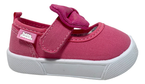 Zapato Para Niña Casual Con Moño Coral Bubble Gummers