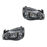 Par Faros Chev Corsa 2008-2009-2010-2011 Fondo Negro Tyc 