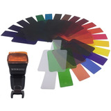 Kit De Filtros Gel Para Flash Universal (20 Colores)