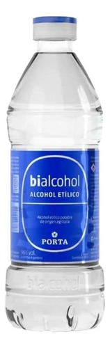 Alcohol Bialcohol Etilico 96% Porta 1 Litro Pack X 6