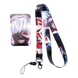 Porta Carnet Y Lanyard Tokyo Ghoul Anime Porta Documento