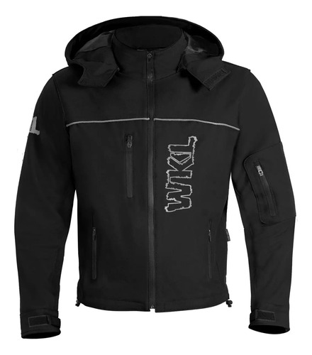 Chamarra Moto Hombre Impermeable Biker Protecciones Wkl 42n | Meses sin interés