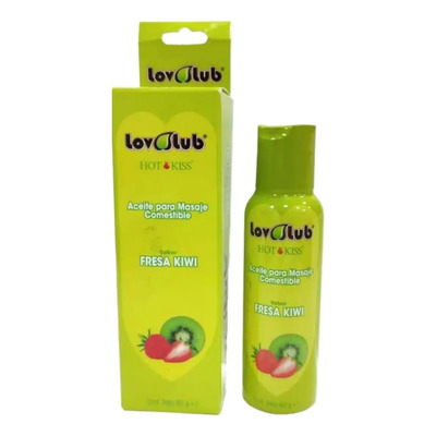 Aceite Para Masaje Hot Kiss Lubricante Termico Fresakiwi60ml Sabor Fresa Kiwi | MercadoLibre