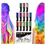 13 Colores De Tiza Temporal Del Cabello Set Byhoo Tizas Pein